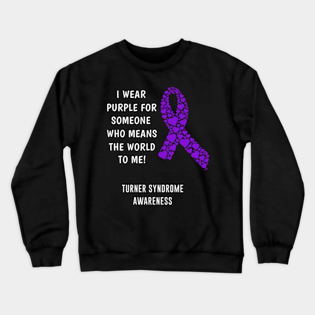 Turner Syndrome Crewneck Sweatshirt by mikevdv2001